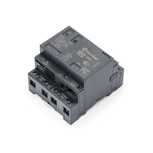 Arduino Opta RS485 – Microcontrolador PLC con conectividad Ethernet, 8 entradas digitales/analógicas +4 relés de salida