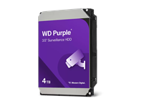 WD Disco Duro interno 4TB Purple 128mb 5400rpm videovigilanc