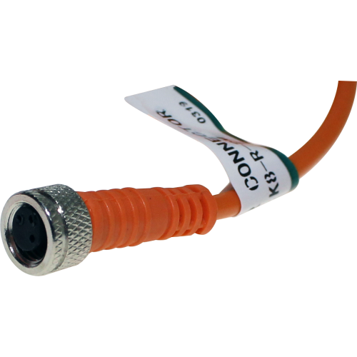 Cable con conector M8 de 3 pines 2 metros - Recto M8