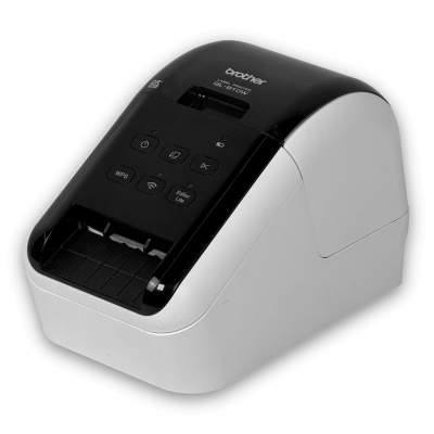 QL-810W-LIQ DE SEGUNDA MANO BROTHER 62mm WiFi USB DK 300x600dpi Impresora Térmica de Etiquetas