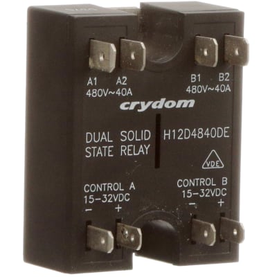 Relé de Estado Sólido Para Montaje Industrial, 40A - 480V