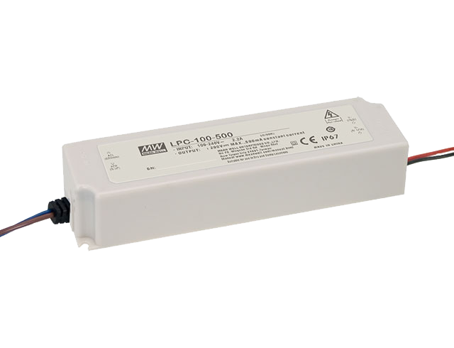 Driver LED plástico corriente 100W LPC-100 - 1400mA