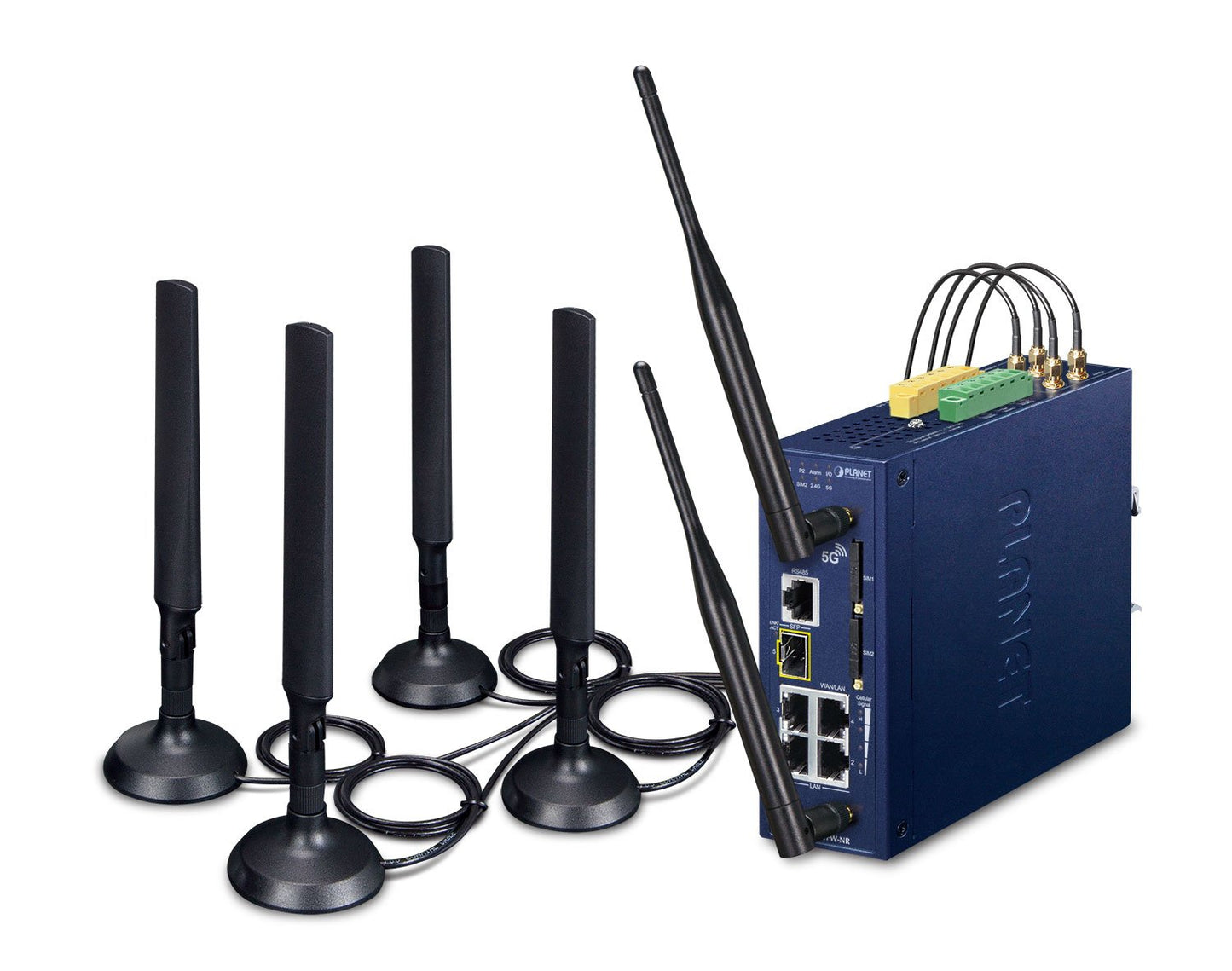 Gateway Inalámbrico Celular Industrial 5G NR con 1 Puerto 1000X SFP