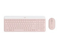 Logitech Combo inalambrico MK470 Rosado Espanol
