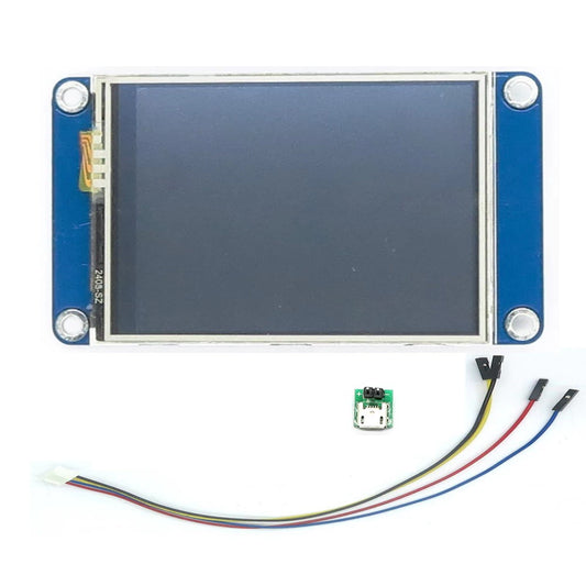 Interfaz táctil de cristal líquido Nextion NX3224T024 con diagonal de 2.4″