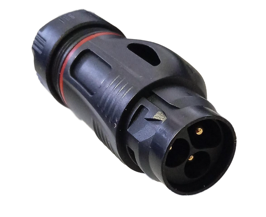 Conector Serie BD-24 Macho 3 Pines Plug Bloqueo CNLINKO