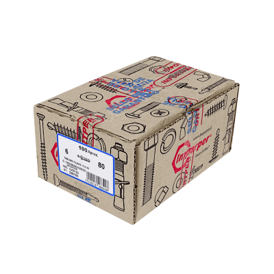 TARUGO-7. Fijación de nylon para bloques huecos, 100 unidades, dimensiones 6x80 mm, clavo con anclaje incluido