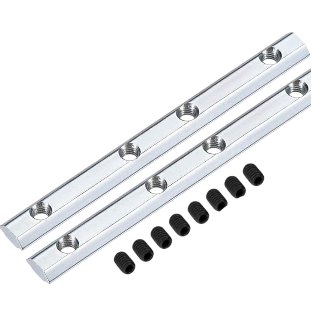 Unión recta perfiles estructurales 30x30 (Pack 2 und)