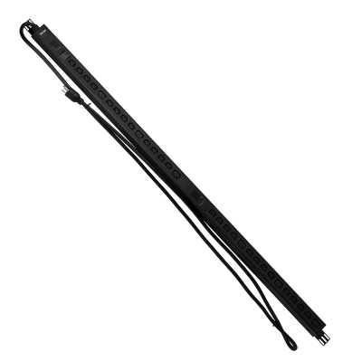 FPD-3012 FORZA Vertical 6000W 24-C13 6-C19 Display LCD 2-Medición/Volt-Amp