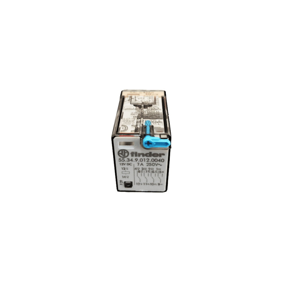 Relevador Comercial 4 Polos Conmutable 7A 12Vcc – Finder