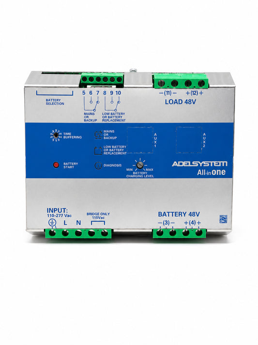 UPS en DC riel din MODBUS entrada 115-230VAC salida 48V 10A