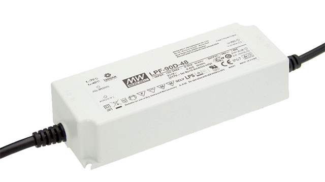 Driver LED plástico PFC 90W LPF-90D - 2500mA