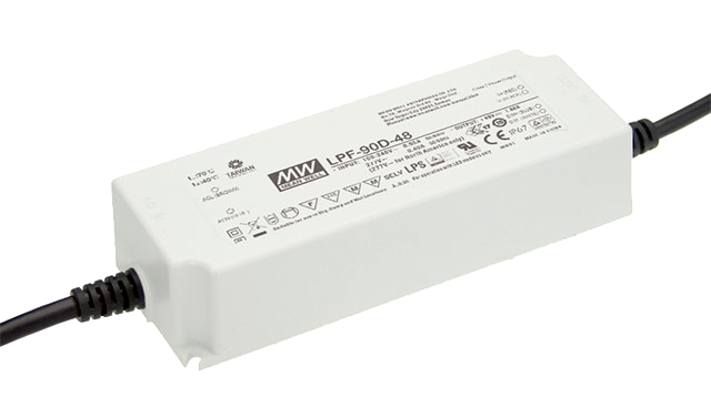 Driver LED plástico PFC 90W LPF-90D - 3750mA