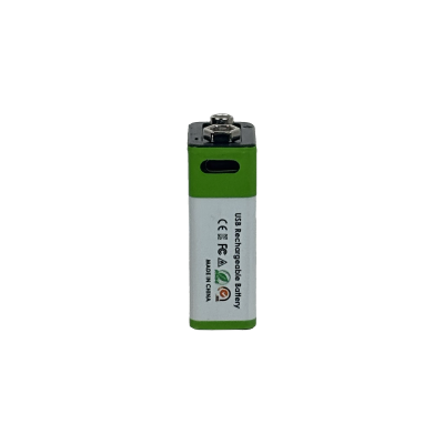 9V-12800C 9V USB-C Recargable 12800mAH Litio Pila/Bateria