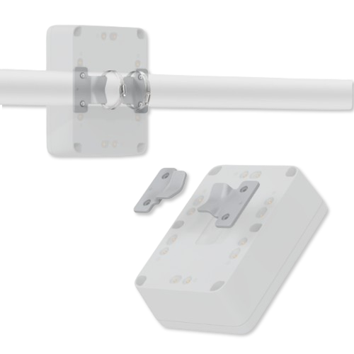 Kit de Montaje en Poste Horizontal Unify (Tipo B) - Blanco