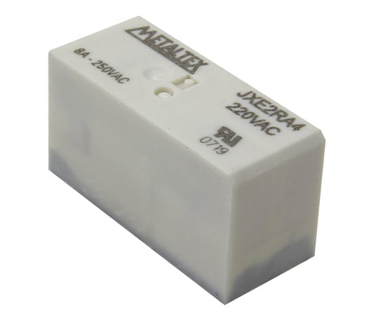 Relé plug-in, 2 contactos reversibles (DPDT), 110 VAC y 220 VAC - 110VAC