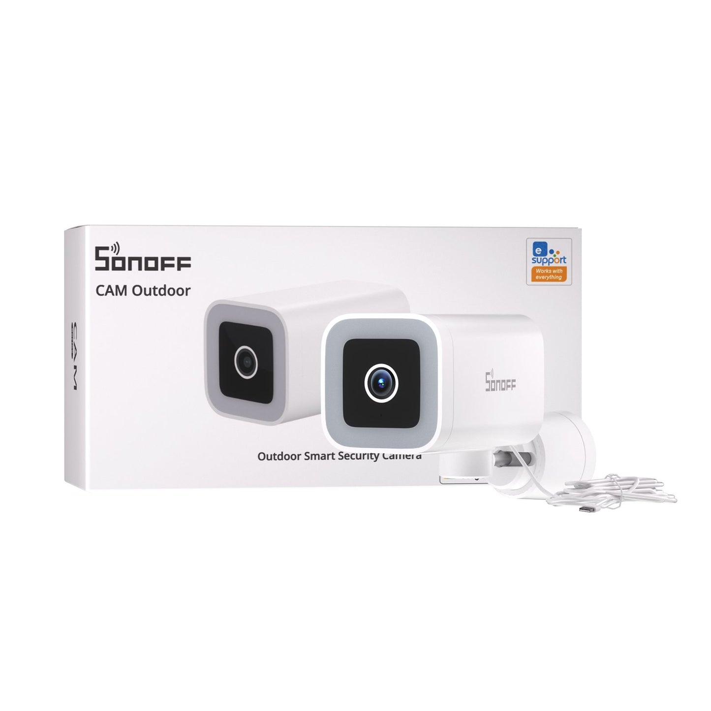 Dispositivo de Vigilancia Conectado a WiFi para Espacios Abiertos – Sonoff CAM-B1P