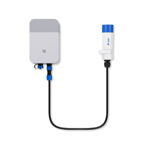 Sensor Hub RAK2560 + Sensor Probe — nodo LoRaWAN con sonda IP67 configurable (RAK1901 / RAK1902 / RAK1904) - Sin NB-IoT - Temp. y humedad + 3 ejes (RAK1901 + RAK1904)