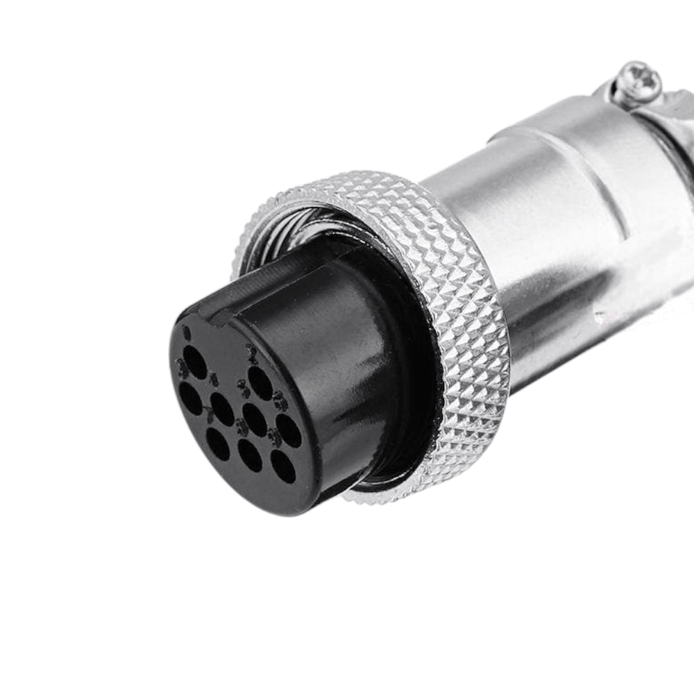 Acoplador para cable tipo hembra de 9 contactos GX20-9A