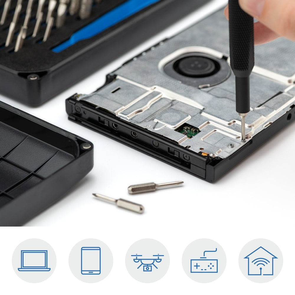 Juego de 64 Herramientas de Precisión iFixit Mako Destornillador