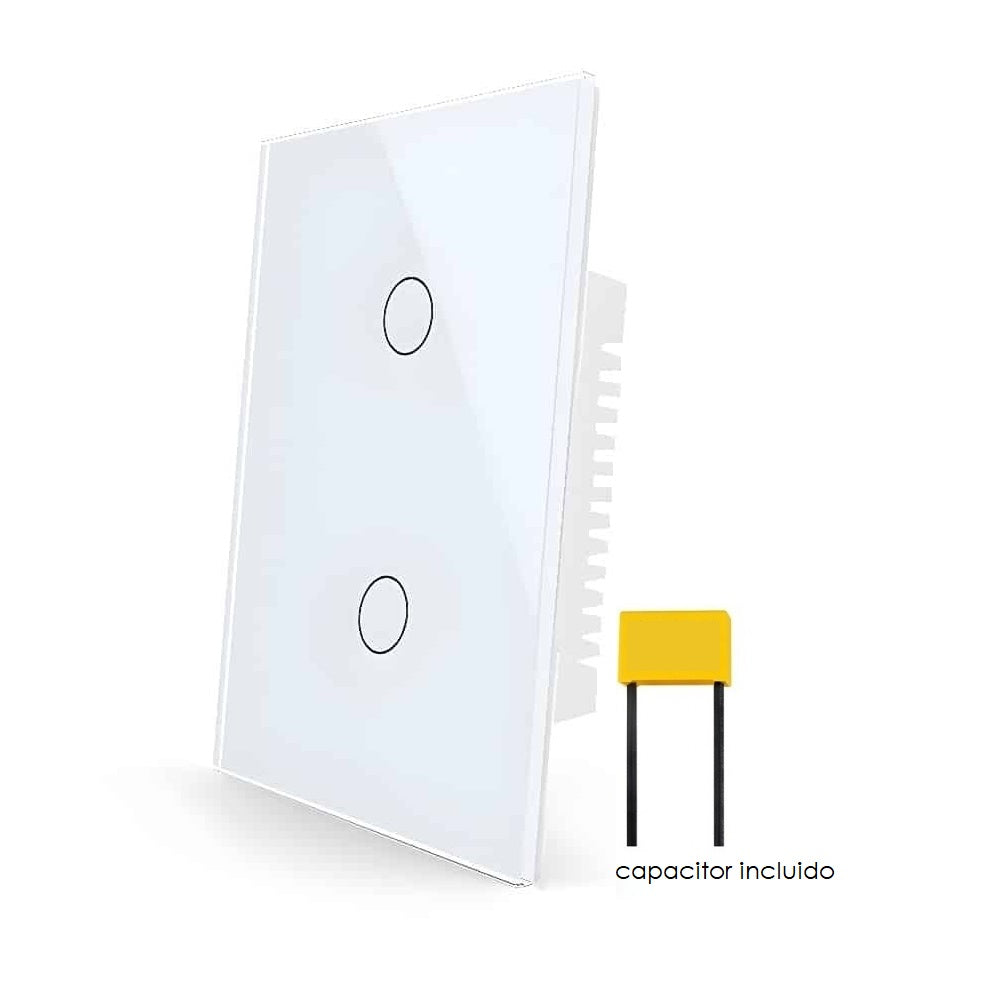 Regulador Wifi Mural sin Línea Neutra Dual – Compatible Sonoff