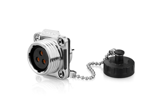 Conector Serie YW-20 Hembra 3 Pines Socket Soldar CNLINKO