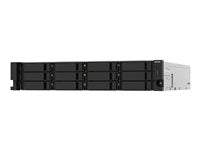 QNAP TS-1232PXU-RP NAS Bastidor (2U) Annapurna Labs Alpine AL-324 4 GB DDR4 0 TB QNAP Turbo System Negro