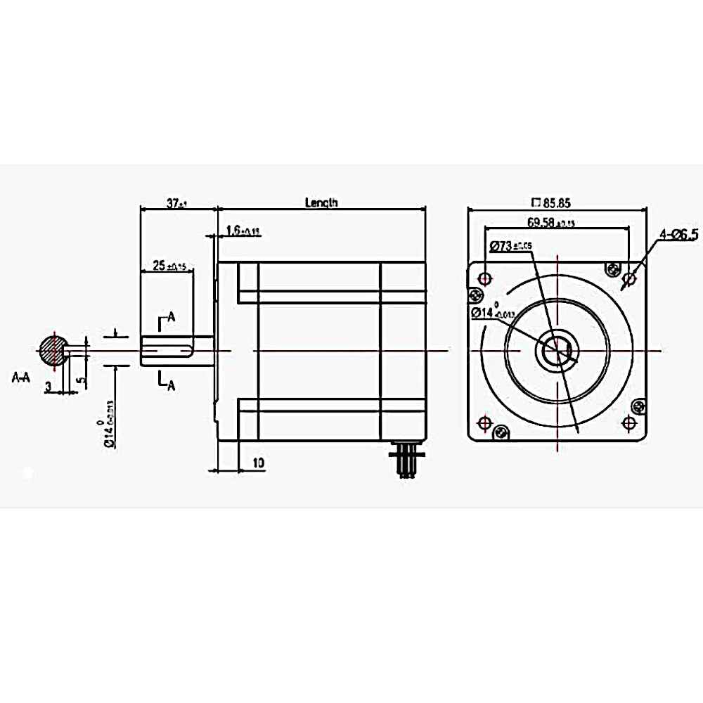 Conjunto actuador paso a paso Nema 34 8,2 Nm + Controlador