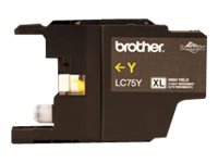 BROTHER TINTA LC-75Y PARA 600 PAGINAS YELLOW
