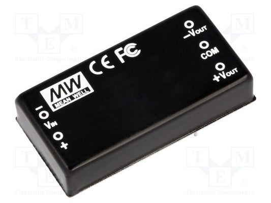 Conversor DC/DC 2-OUT 12V/-12V 0.625A/-0.625A 15W