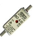 Fusible curva gG/gL, tamaño NH000 / NH00, 500V, marca SIBA (Alemania) - NH000 - 100A
