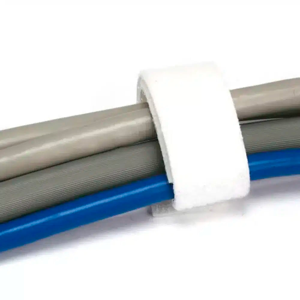 Cinta adhesiva de doble cara para sujeción de cables Blanca 4.5 Metros – Monoprice