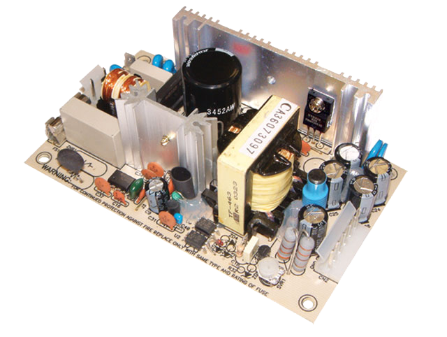 Fuente de poder open frame médica 65W PD-65 - 5V / 12V