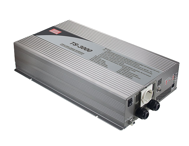 Inversor onda pura 3000W TS-3000 - US - Americano - 48VDC - 230VAC