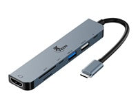 Xtech Adaptador - Xteh USB-C 7-in-1 Multiport adapter XTC-57