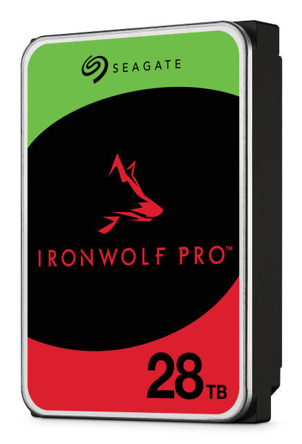 Seagate IronWolf Pro ST28000NT000 disco duro interno 28 TB 7200 RPM 512 MB 3.5" Serial ATA III