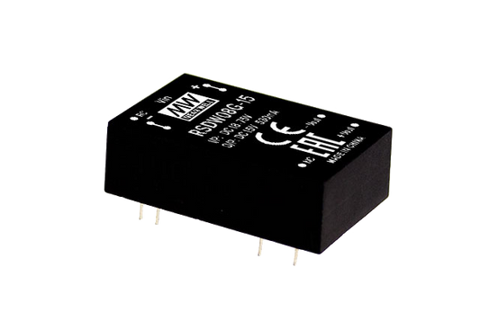 Conversor DC-DC módulo DIP ferroviario 8W RSD-RDDW08 - 18 a 75VDC - 5V