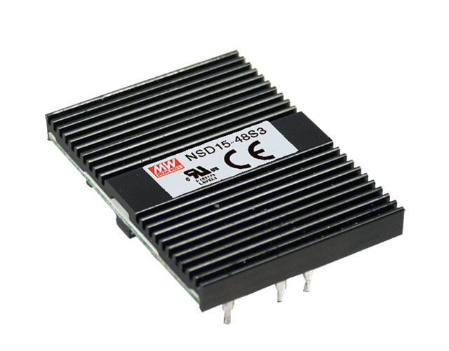 Conversor DC-DC on board 15W NSD15-S - 18 a 72VDC - 12V