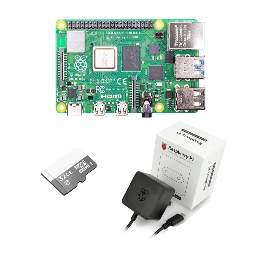 Paquete de Configuración Inicial Raspberry Pi 4 – Memoria 8Gb