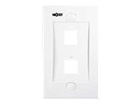 NEXXT Placa Pared 2 Puertos - Blanco