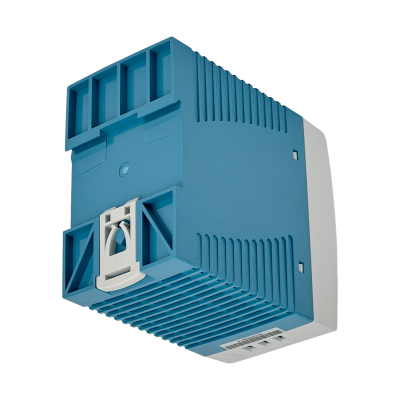 DRC-100B. Fuente de alimentación MEANWELL para riel DIN, 27,6VDC, canal 1: 2,25A, canal 2: 1,5A, 100W, ajuste canal 1: 24-30V