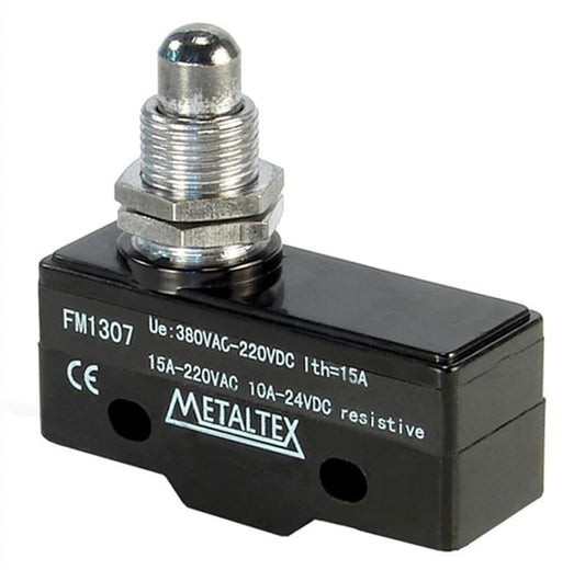 Fines de carrera plástico15A/250VCA SPDT serie FM1 - Pistón