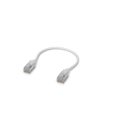 WEPA-0 UI 15cm Cable Etherlighting Blanco Cat6a UACC-Cable-Patch-EL-C6A-0.15M
