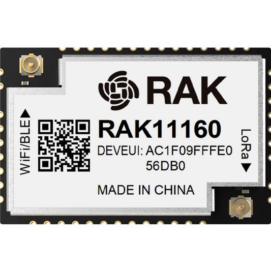 Dual-Core Module for LoRaWAN® con WiFi & BLE RAK11160 - Con IPEX