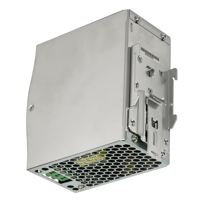 NDR-240-24. Fuente de alimentación MEANWELL para riel DIN, 24VDC 240W 10A, ajustable 24-28V, ancho 63 mm