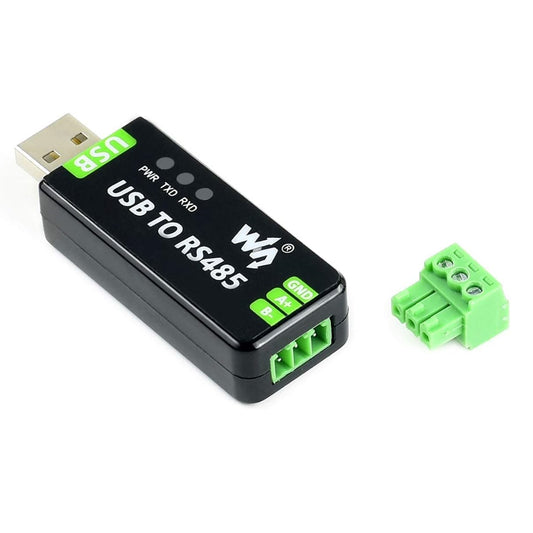 Adaptador Industrial Bidireccional USB a RS485 para Conversión de Protocolos