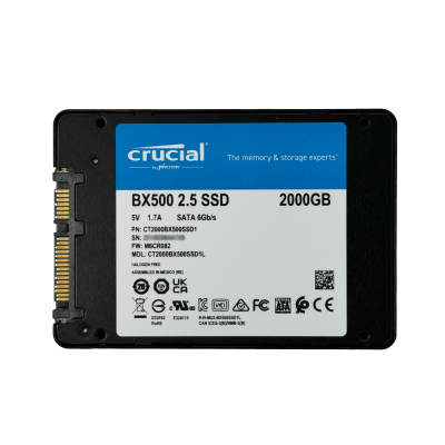SSD2C CRUCIAL 2TB Sata3 2.5 7mm 540mb/s 6Gb/s SSD Disco Duro Solido