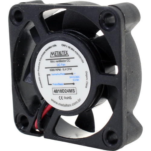 Ventilador para tableros alimentación 24VDC - Buje - 150x150x50mm