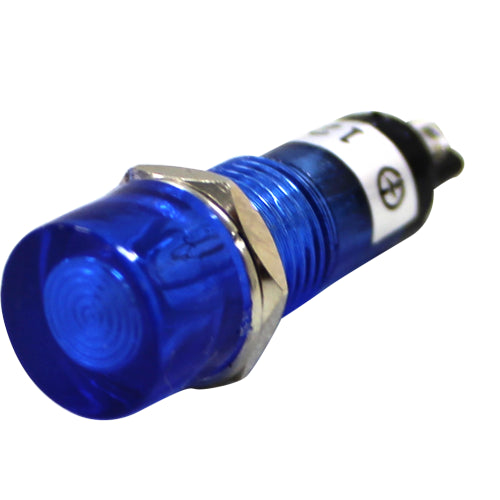Indicador luz piloto 11mm plástico serie TPN-11 - Azul - 110VAC