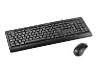 Klip Xtreme Mouse - Klip Xtreme Combo Teclado Mouse con cabl